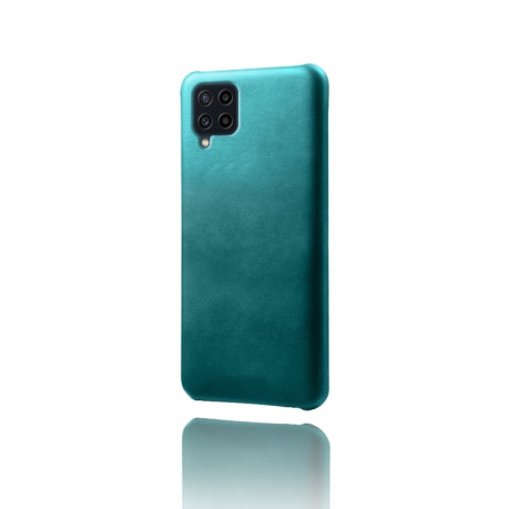 Противоударный чехол Calf Texture для Samsung Galaxy M22 - зеленый