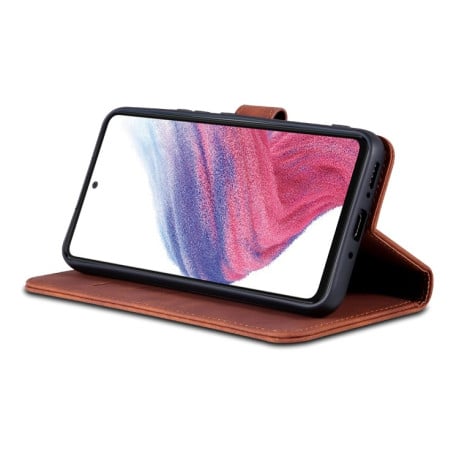 Чехол-книжка AZNS Skin Feel Calf для Samsung Galaxy A54 5G - коричневый