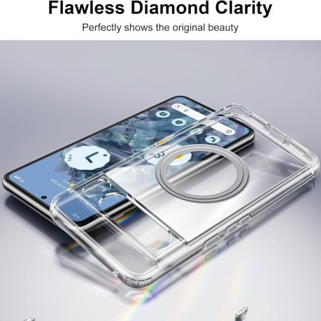 Ультратонкий чохол Transparent Frosted MagSafe для Google Pixel 8 Pro