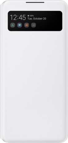 Оригинальный чехол-книжка Samsung Smart S View Cover для Samsung Galaxy A42 5G white