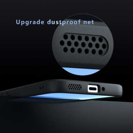 Противоударный чехол Armor Precise Hole PC Hybrid TPU для  Xiaomi Poco F7 - черный