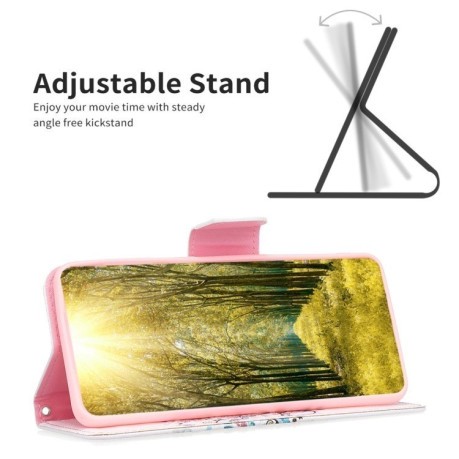 Чохол-книжка Colored Drawing Pattern  для Samsung Galaxy A56 5G - Tree