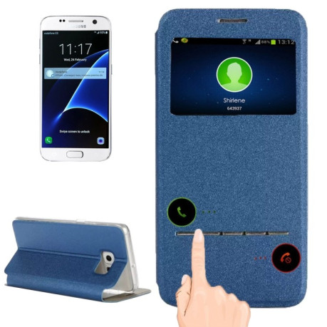 Чохол-книжка Display ID для Samsung Galaxy S7 - синій