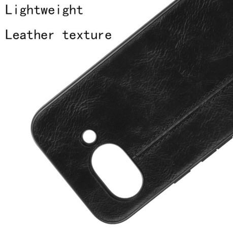 Ударозащитный чехол Sewing Cow Pattern для Google Pixel 9a - черный