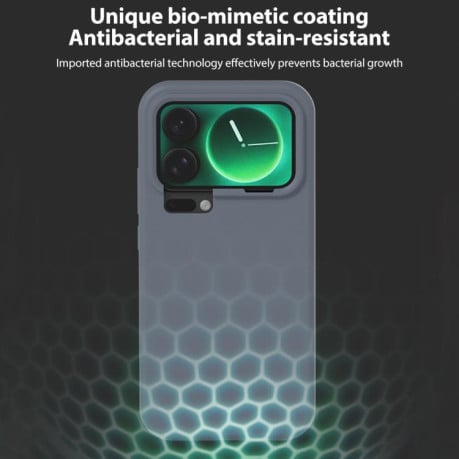 Силиконовый чехол Liquid Silicone Skin-friendly на Xiaomi 17 Pro - белый