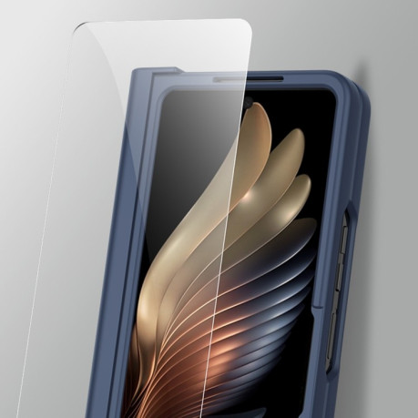 Противоударный чехол Integrated with Pen Slot для Samsung Galaxy Fold 5 - синий