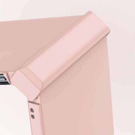 Противоударний чехол 3 в 1 Skin Feel PC для Motorola Razr 60 Ultra - рожевий
