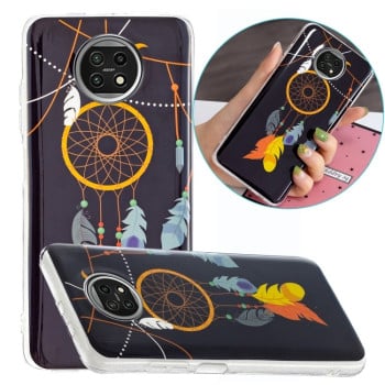 Противоударный чехол Luminous для Xiaomi Redmi Note 9T - Black Wind Chimes