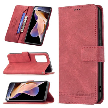 Чехол-книжка RFID Blocking для Xiaomi Redmi Note 11 Pro 5G (China)/11 Pro+ - красный