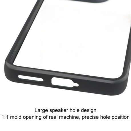 Ультратонкий чехол Frosted PC для Motorola Edge 50 Neo - черный