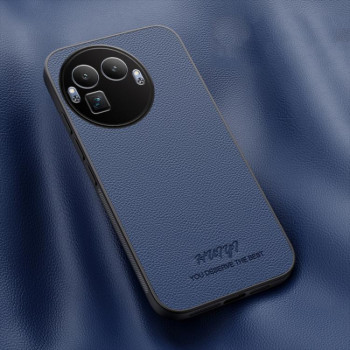 Чохол HUIYI Leather Magnetic на Realme GT 8 Pro — синій
