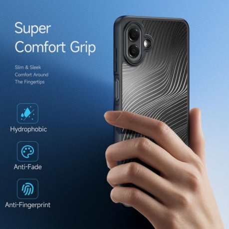 Чехол DUX DUCIS Aimo Series гибрид на Samsung Galaxy A07 4G - черный