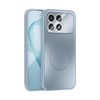Противоударный чехол ABEEL Heat Dissipation Frosted MagSafe для Xiaomi Redmi K90/Poco F8 Pro — светло-голубой