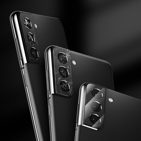 Комплект защитных пленок для камеры Benks на Samsung Galaxy S21 Plus - черный