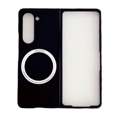 Противоударный чехол Skin Feel MagSafe Magnetic для Samsung Galaxy  Fold 6 - черный