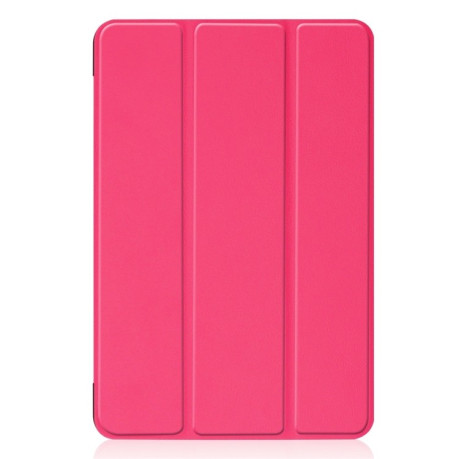 Чохол-книжка Custer Texture на iPad Mini 4 / Mini 5 - пурпурно-червоний