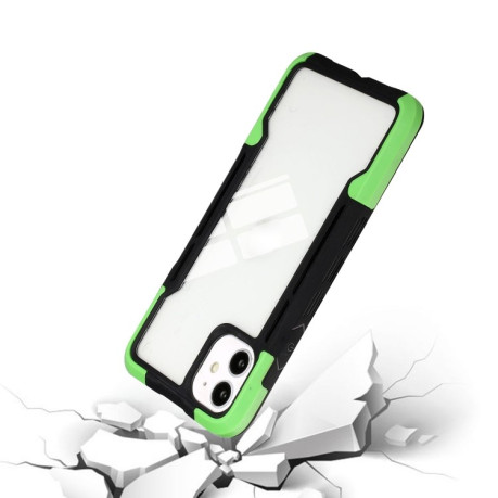 Противоударный чехол 3 in 1 Protective для iPhone 11 - светло-зеленый