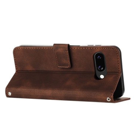 Чохол-книжка Dream Triangle Leather на Google Pixel 9a - коричневий