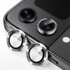 Захисне скло на камеру ENKAY Aluminium Samsung Galaxy Flip 5 - сріблясте