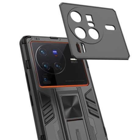 Протиударний чохол Supersonic для Vivo X80 Pro - чорний