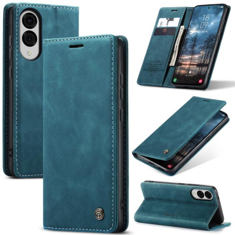 Чехол-книжка CaseMe-013 Multifunctional на Samsung Galaxy S25 Edge 5G - синий