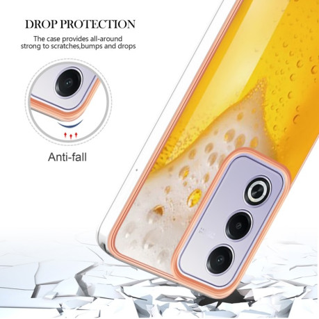 Протиударний чохол Electroplating IMD для OPPO A80 5G/A3 Pro Global - Beer