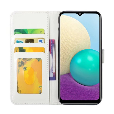 Чехол-книжка Oil Embossed Pattern для iPhone 16 Plus - разноцветные