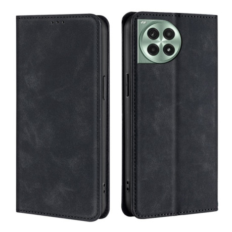 Чохол-книжка Retro Skin Feel Business Magnetic для OnePlus Ace 3 Pro 5G - чорний