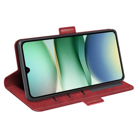 Чехол-книжка с двусторонней магнитной застёжкой на Xiaomi  Redmi A5 4G 173.3mm - красный