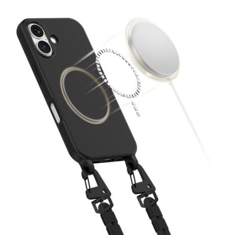 Чехол Tech-Protect MagNecklace MagSafe для iPhone 16 - Black