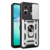 Протиударний чохол Camera Sliding для Motorola Edge 50 Ultra - сріблястий