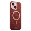 Чохол Eseble L3 з захистом камери та функцією MagSafe для iPhone 15 — червоний