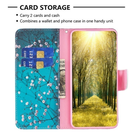 Чохол-книжка Colored Drawing Pattern для Samsung Galaxy A16 - Blossom