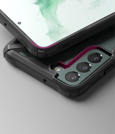 Оригинальный чехол Ringke Fusion X Design durable для Samsung Galaxy S23 - Camouflage black