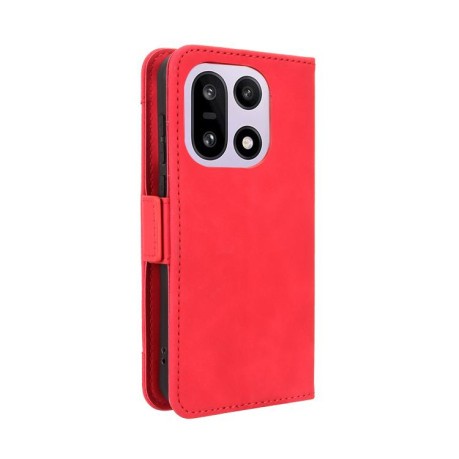 Чохол-книжка Skin Feel Calf на OnePlus 15 — червоний
