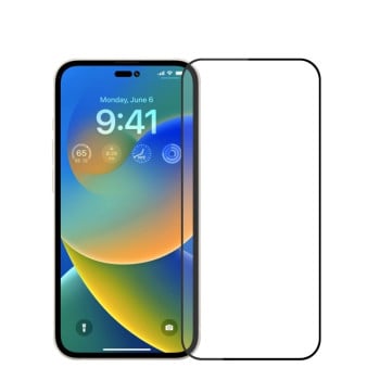 Защитное стекло MOFI 9H 3D Full Screen на iPhone 14 Pro Max - черное