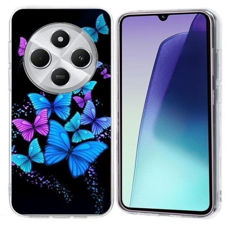 Чохол Colorful Painting Pattern TPU для Xiaomi Redmi 14C 4G/Poco C75/Redmi A4 5G - Color Butterflies
