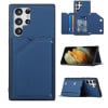 Противоударный чехол Skin Feel для Samsung Galaxy S22 Ultra 5G - синий