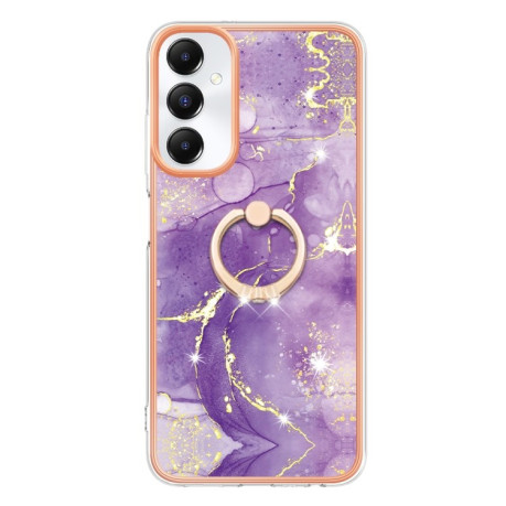 Чехол Electroplating with Ring Holder для Samsung Galaxy A05s