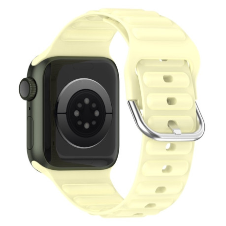 Ремешок Ocean Ripple для Apple Watch Series 8/7 41mm / 40mm - желтый