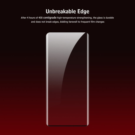 Защитное стекло ENKAY Hat-Prince 3D Curved Heat Bending Full Coverage на Realme GT7 Pro