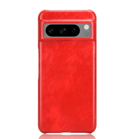 Чехол  Litchi Texture для Google Pixel 8 Pro - красный