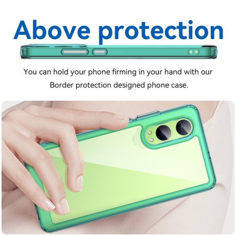 Протиударний чохол Colorful Acrylic Series для OnePlus Nord CE4 Lite - синій
