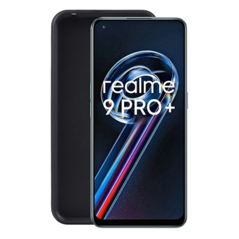 Силиконовый чехол для Realme 9 Pro Plus - черный
