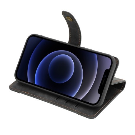 Чехол-книжка Copper Buckle Craft для Samsung Galaxy A73 5G - черный