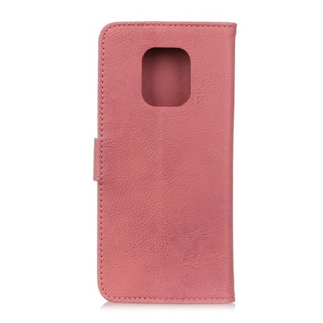 Чохол-книжка KHAZNEH Cowhide Texture на Xiaomi Redmi Note 9S / Note 9 Pro / Note 9 Pro - рожевий