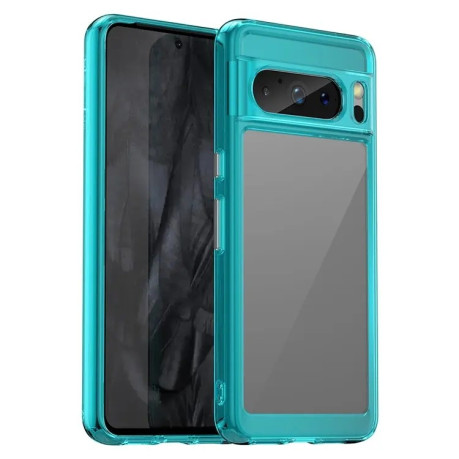 Протиударний чохол Colorful Acrylic Series для Google Pixel 8 Pro - синій