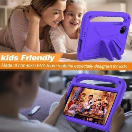 Протиударний чохол EVA Flat Anti Falling для Xiaomi Redmi Pad SE 8.7 - фіолетовий
