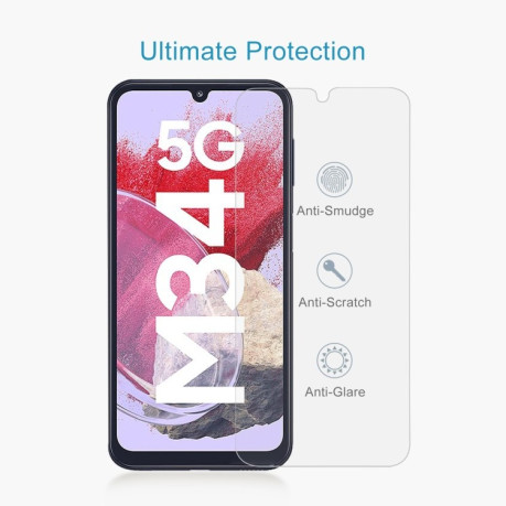 Защитное стекло 0.26mm 9H 2.5D на Samsung Galaxy M34 5G / Galaxy F34