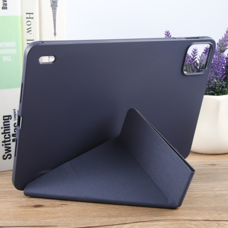 Чехол-книжка Demation Silicone Leather для Xiaomi Pad 7 / 7 Pro - синий